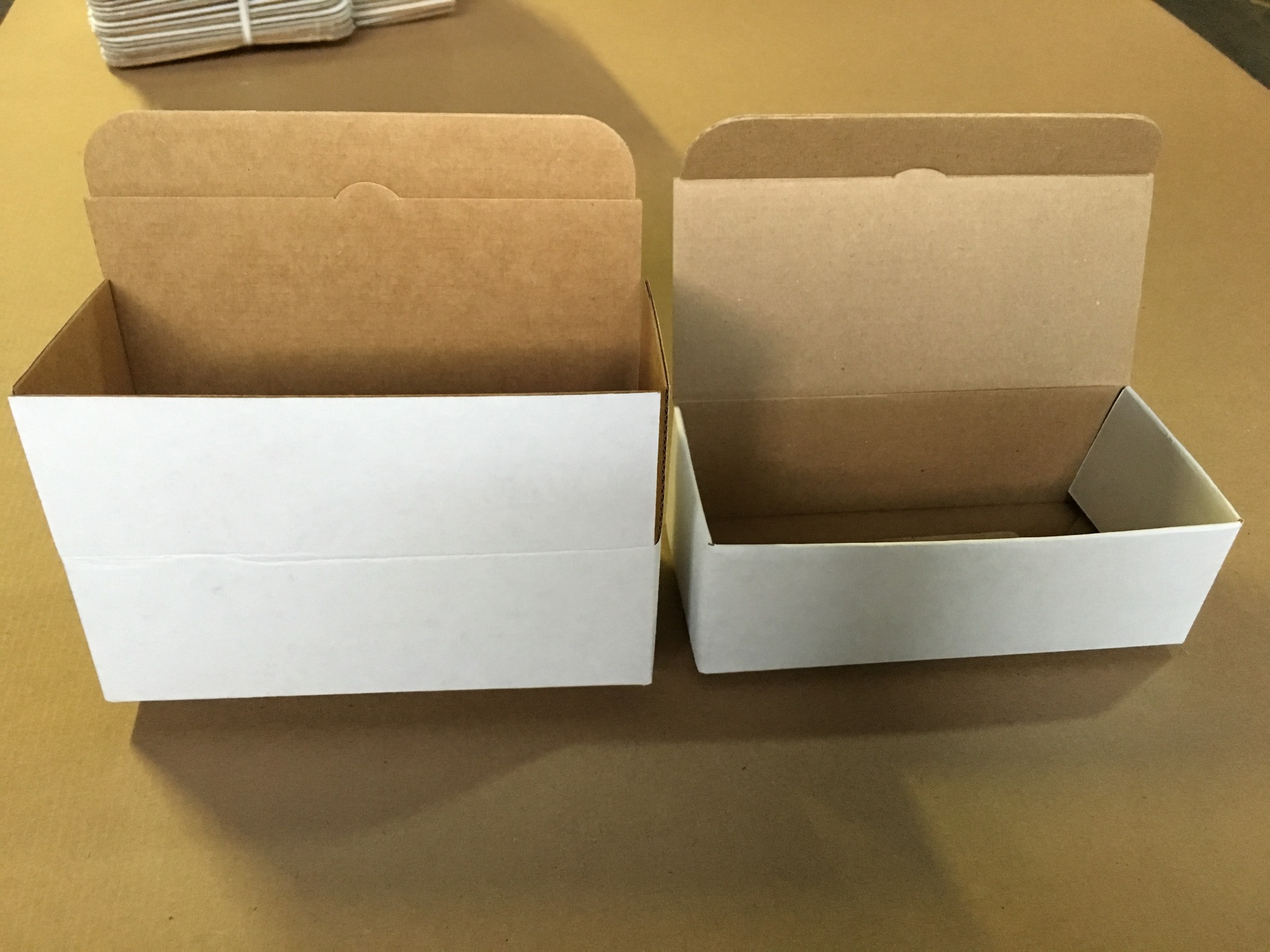 Large industrial corrugated box